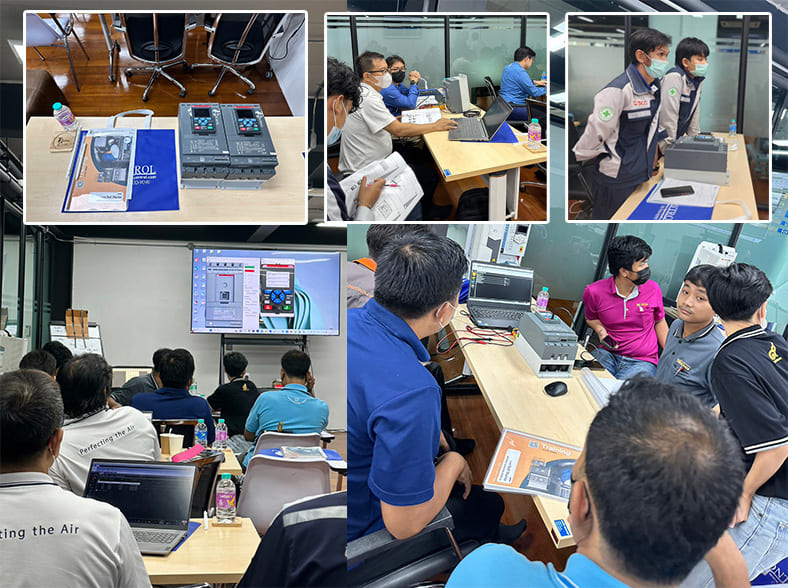 หลักการตรวจสอบและแก้ไขปัญหา for Soft Starter