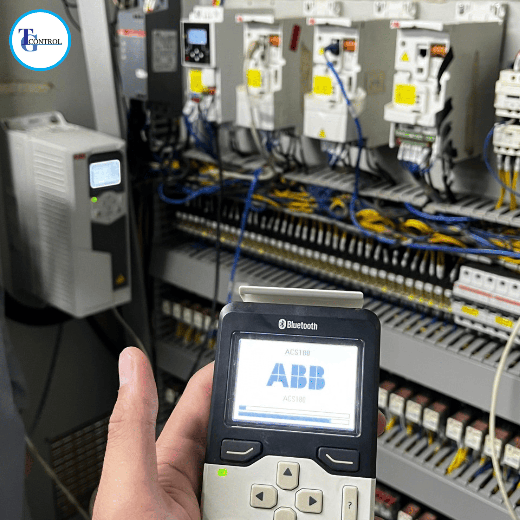 การติดตั้ง Inverter ABB ACS180