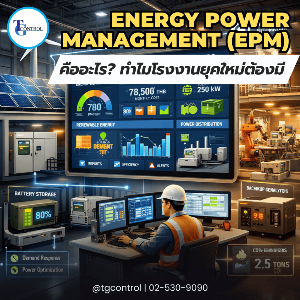 Energy Power Management คืออะไร? ทำไมโรงงานยุคใหม่ต้องมี