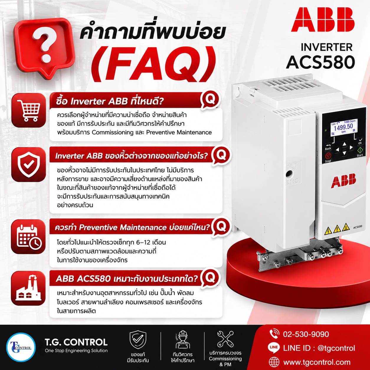 ซื้อ Inverter ABB ที่ไหนดี?